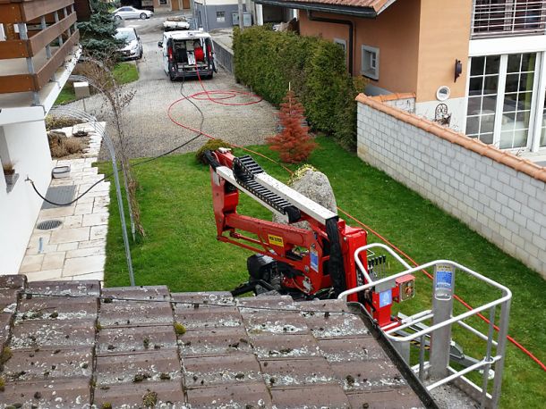 Fassaden- und Terrassenreinigungen